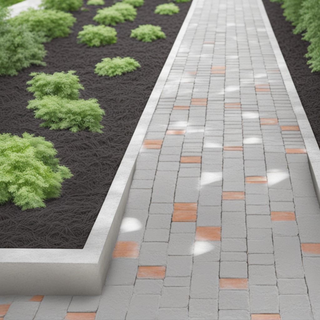 Выбираем бетонную тротуарную плитку для дачных дорожек