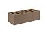 Кирпич керамический лицевой ОСМиБТ коричневый гладкий 1,4 НФ