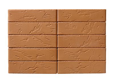 Кирпич керамический лицевой ЖКЗ крафт рустик 1 НФ