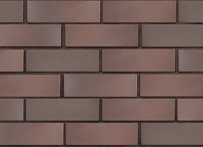 Клинкер фасадный ЛСР 0,71 НФ темно-терракотовый "Брюгге" гладкий