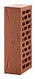 Кирпич керамический ЛСР одинарный Красный рустик
