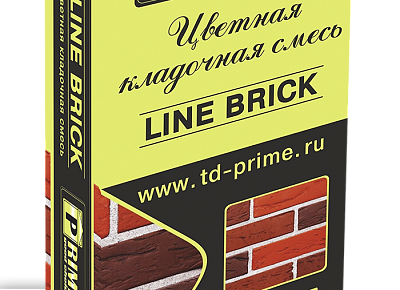 Prime Цветная кладочная смесь Line Brick "Wasser" Графитовая, 25 кг