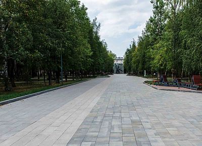 Тротуарная плитка Поревит Искусственный камень "ПРЯМОУГОЛЬНИК" Б.5.П.8